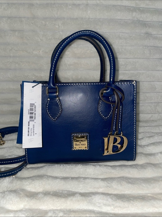 Dooney & Bourke Handbags - Dooney & Bourke Janine 20 Midnight Blue